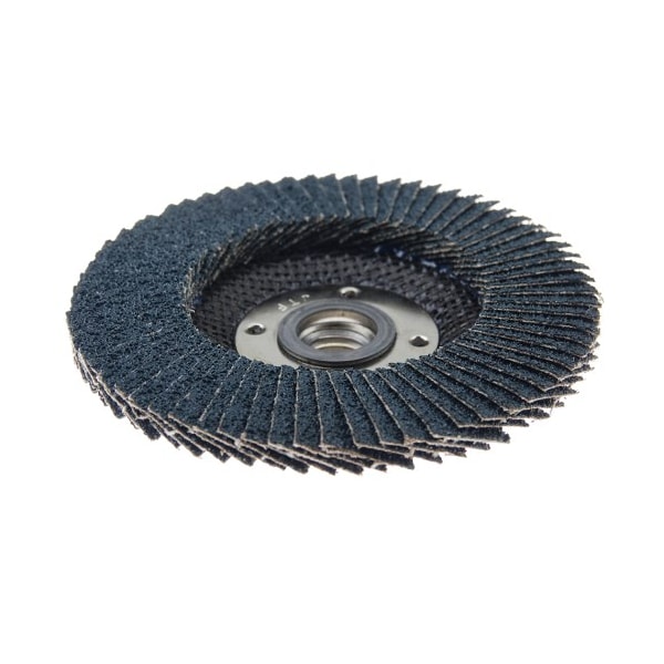 Weiler 4-1/2" Tiger Paw Abrasive Flap Disc, Flat (TY27), 36Z, 5/8"-11 UNC 51112 - main